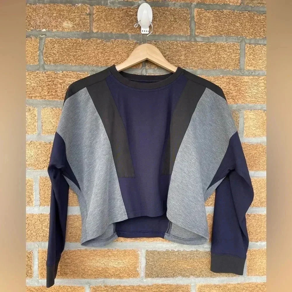 Kith color block sweater top medium